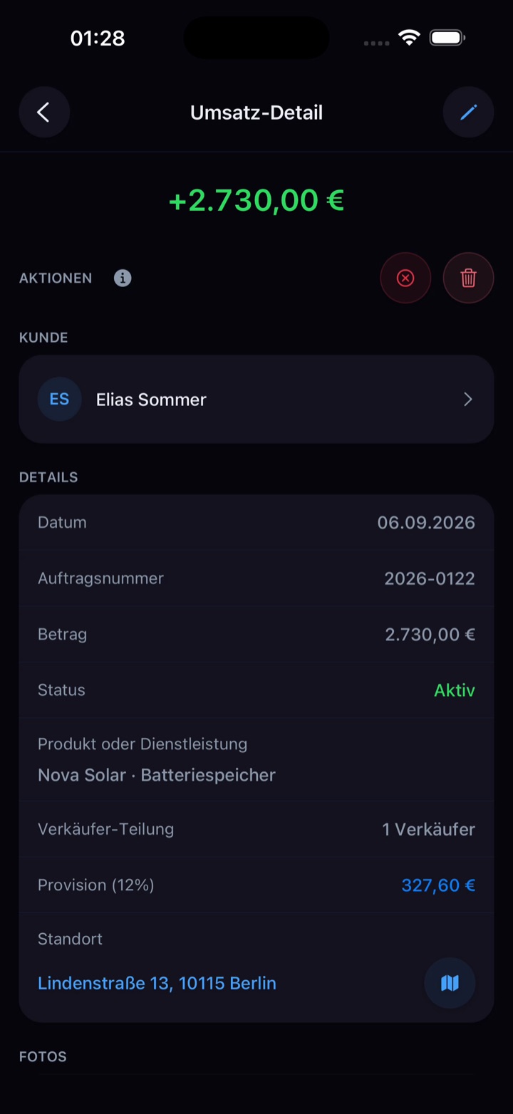 Die Details direkt dabei